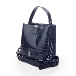 Adriana Bag Navy Patent Mocc Croc -Cheap Shoes Store adriana bag navy patent mocc croc p13599 90676 medium
