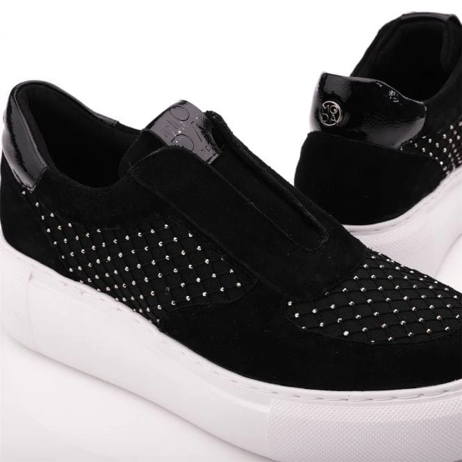 Althea Black Suede 6 Althea Black Suede - Image 4