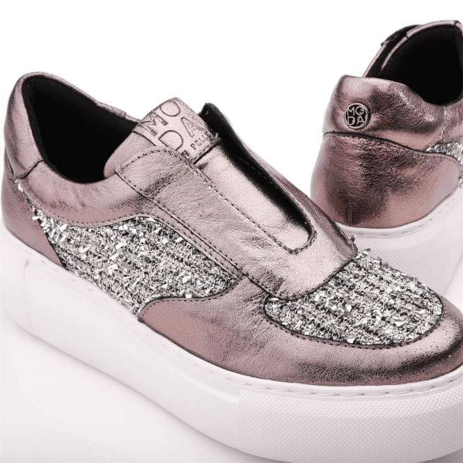 Althea Pewter Leather 8 Althea Pewter Leather - Image 6