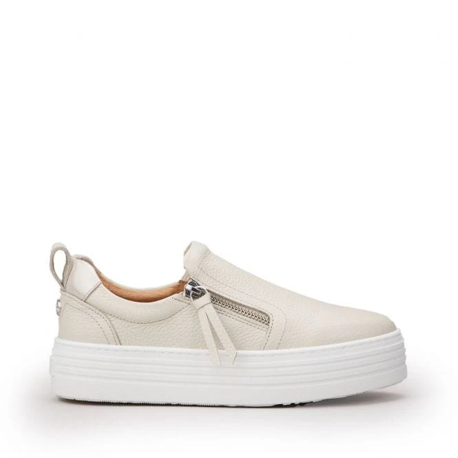 Amellia Off White Leather 3 Amellia Off White Leather