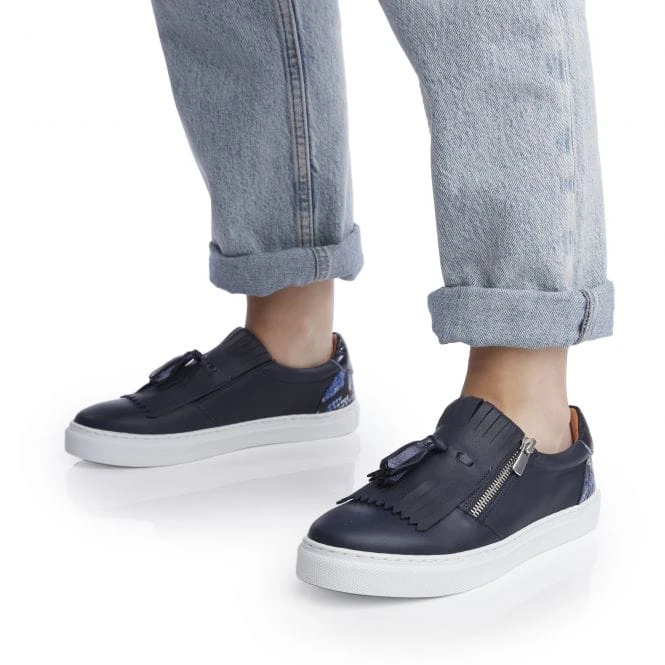 Aoife Navy Leather 4 Aoife Navy Leather - Image 2