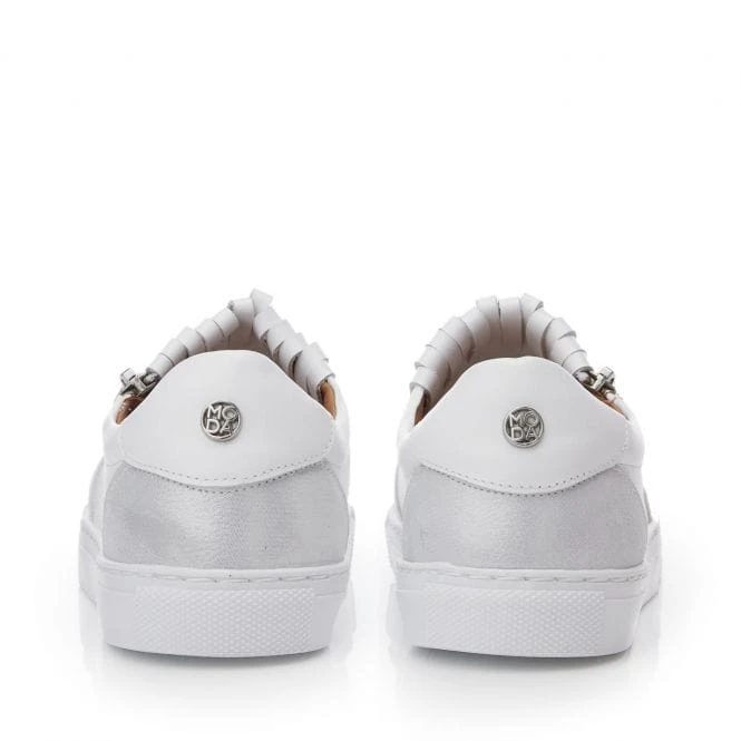 Aoife White Leather 6 Aoife White Leather - Image 4