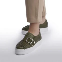 Arlenne Khaki Leather 12 Arlenne Khaki Leather -Cheap Shoes Store arlenne khaki leather p12316 87402 medium