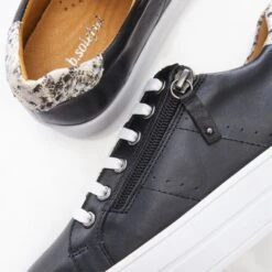 B.Glazie Black Snake Leather -Cheap Shoes Store b glazie black snake leather p12145 75415 medium