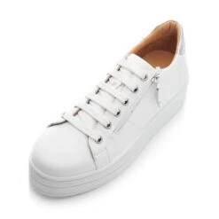 B.Glazie White - Silver Leather 9 B.Glazie White - Silver Leather -Cheap Shoes Store b glazie white silver leather p11588 72932 medium