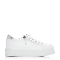 B.Glazie White - Snake Leather