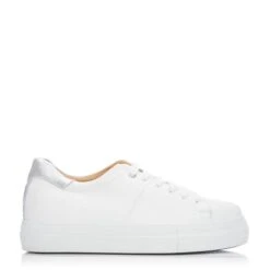 B.Noho White Leather