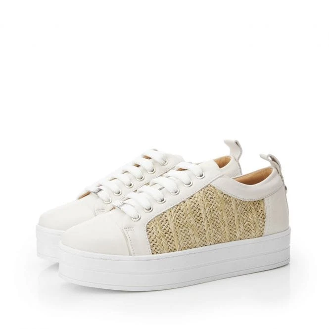 Beda Off White Leather 5 Beda Off White Leather - Image 3