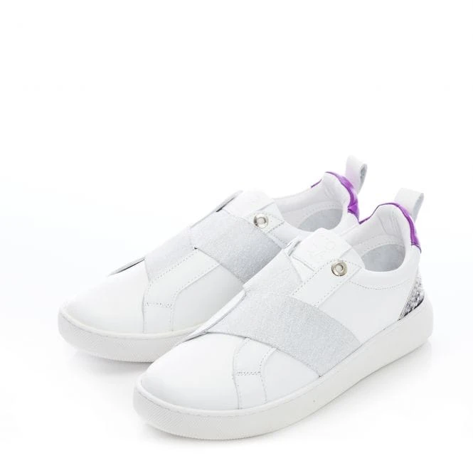 Brayla White Leather 6 Brayla White Leather - Image 4