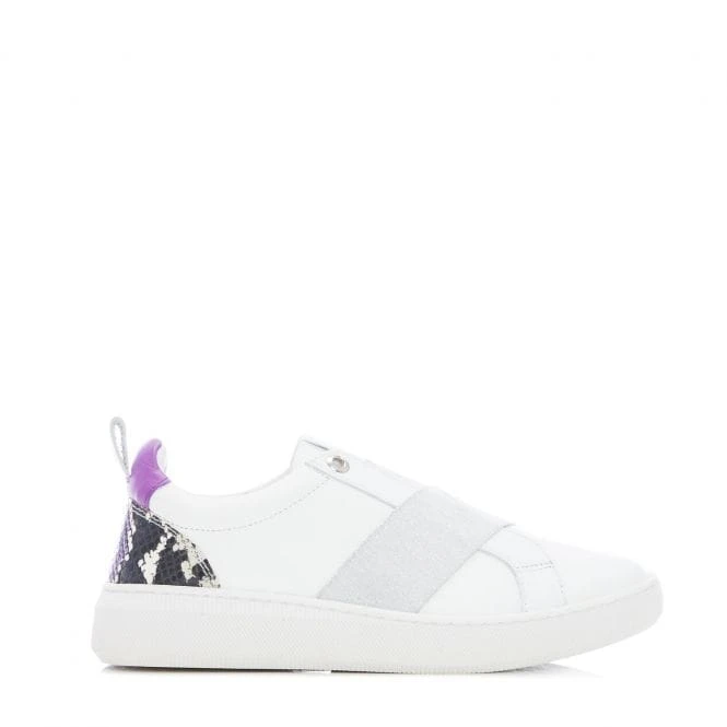 Brayla White Leather 3 Brayla White Leather