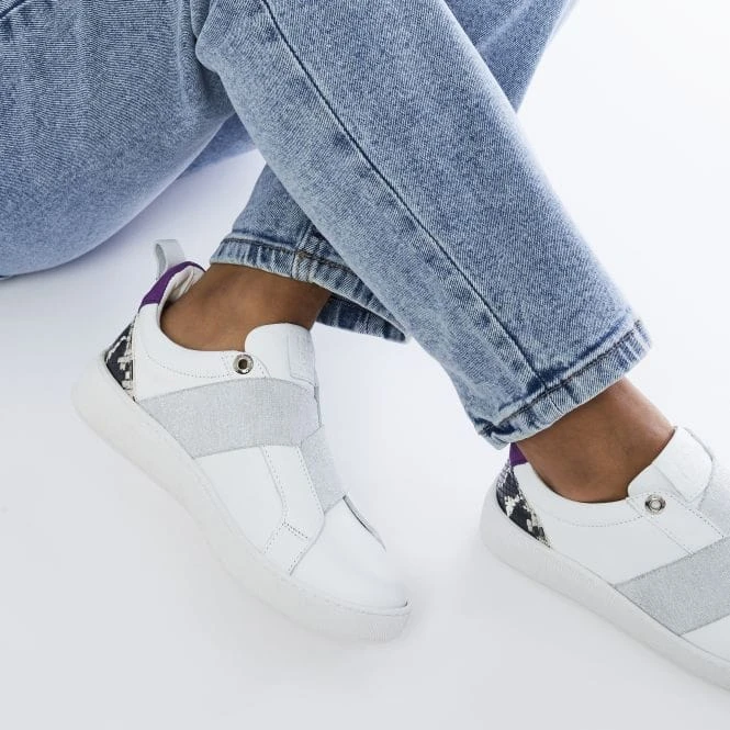 Brayla White Leather 4 Brayla White Leather - Image 2