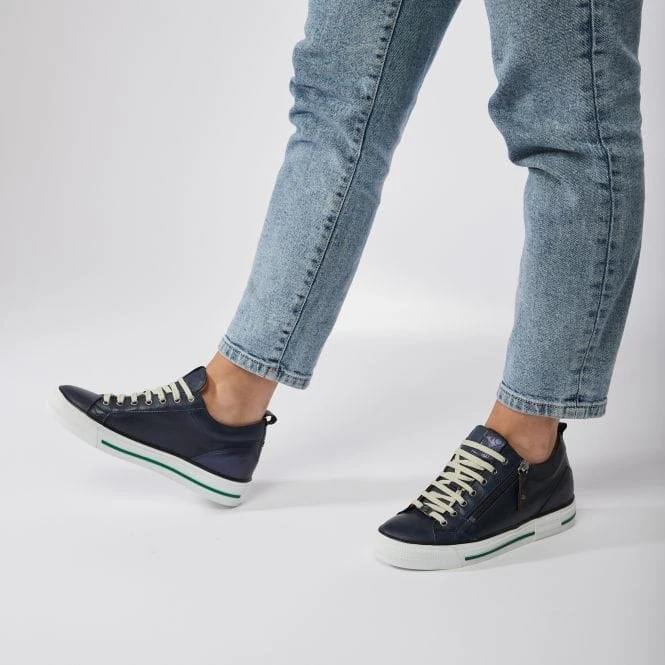 Brayleigh Navy Leather 3 Brayleigh Navy Leather - Image 2