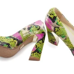 Darlene Lime Green Snake Print Leather 13 Darlene Lime Green Snake Print Leather -Cheap Shoes Store darlene lime green snake print leather p12666 83322 medium