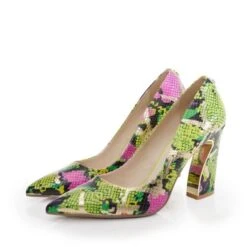 Darlene Lime Green Snake Print Leather 11 Darlene Lime Green Snake Print Leather -Cheap Shoes Store darlene lime green snake print leather p12666 83471 medium