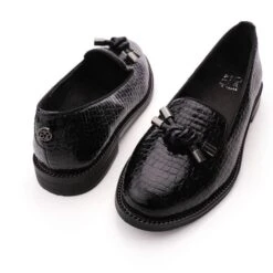 Elaina Black Patent Mocc Croc -Cheap Shoes Store elaina black patent mocc croc p13461 89234 medium