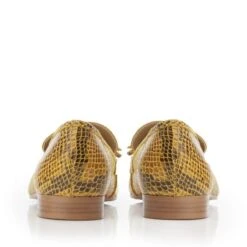 Elmo Yellow Snake Print Leather -Cheap Shoes Store elmo yellow snake print leather p12809 84209 medium