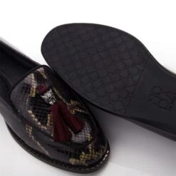 Emmarose Burgundy Snake Print Leather 14 Emmarose Burgundy Snake Print Leather -Cheap Shoes Store emmarose burgundy snake print leather p13480 89328 medium