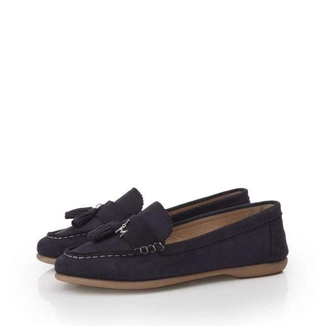 Estina Navy Nubuck 4 Estina Navy Nubuck - Image 2