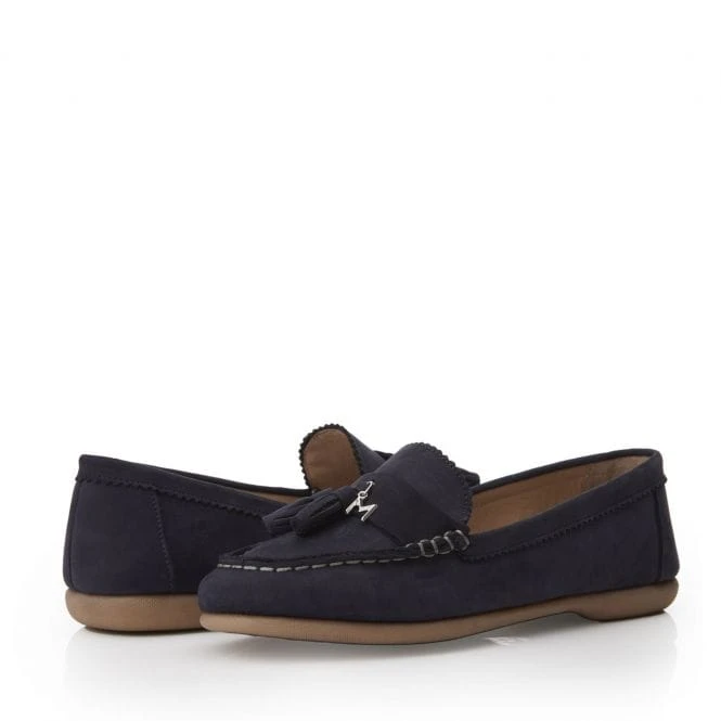 Estina Navy Nubuck 6 Estina Navy Nubuck - Image 4