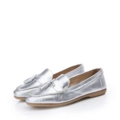 Estina Silver Leather 10 Estina Silver Leather -Cheap Shoes Store estina silver leather p12923 85728 medium