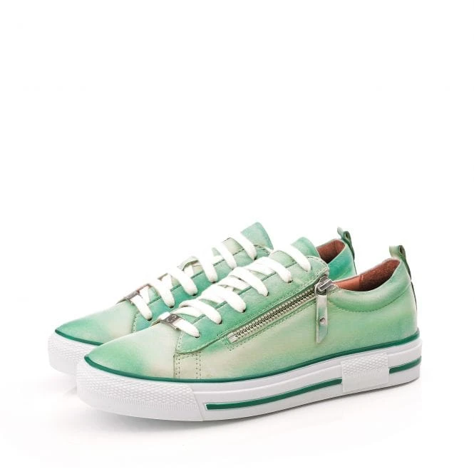 Filicia Light Green Leather 4 Filicia Light Green Leather - Image 2