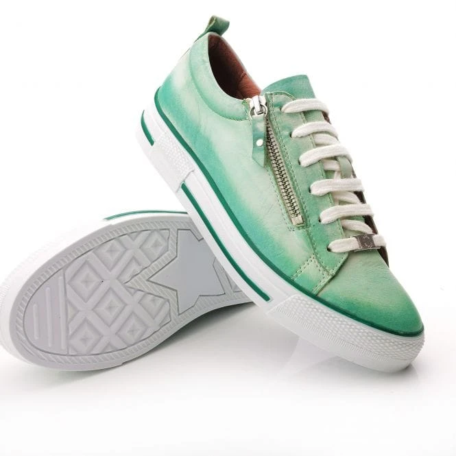 Filicia Light Green Leather 7 Filicia Light Green Leather - Image 5