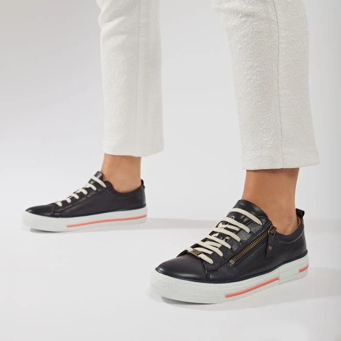 Filicia Navy Leather 4 Filicia Navy Leather - Image 2