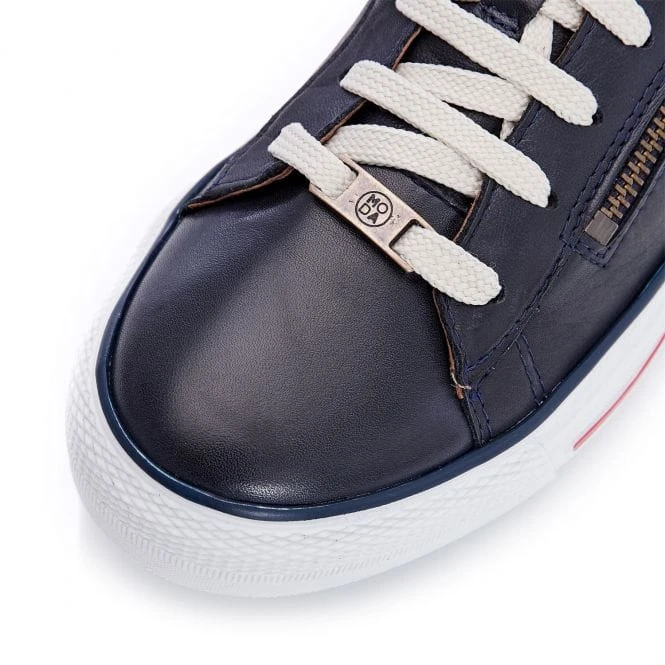 Filicia Navy Leather 8 Filicia Navy Leather - Image 6