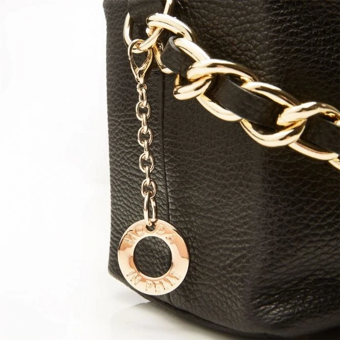 Glossie Bag Black Leather 7 Glossie Bag Black Leather - Image 5