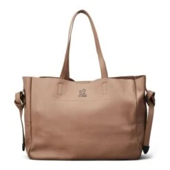 Indiana Bag Taupe Leather