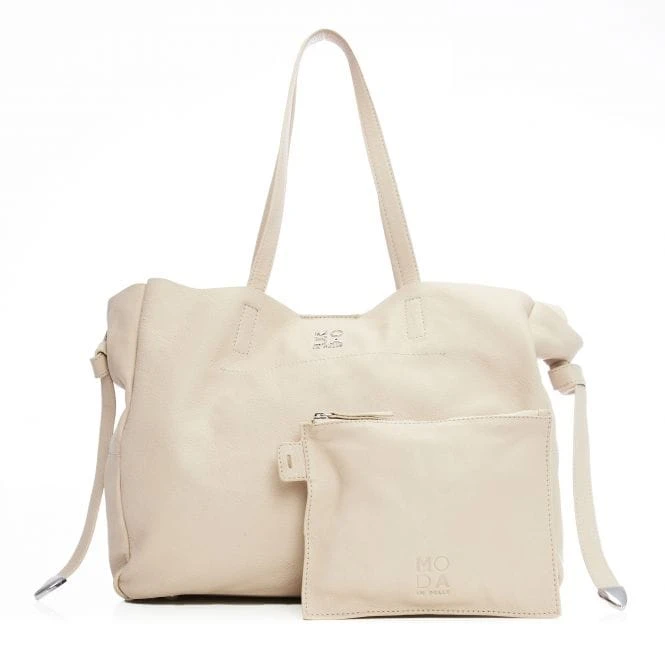 Indie Bag Off White Leather 5 Indie Bag Off White Leather - Image 3