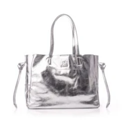 Indiie Bag Silver Leather