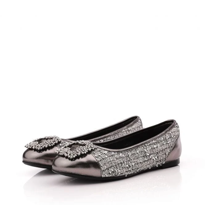 Izabella Pewter Textile 4 Izabella Pewter Textile - Image 2