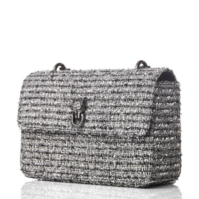 Izzey Bag Pewter Textile 4 Izzey Bag Pewter Textile - Image 2
