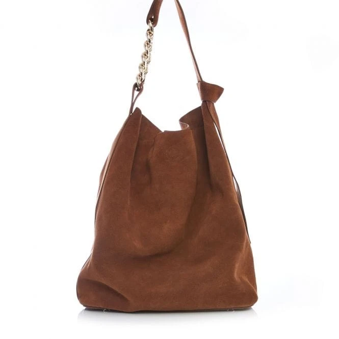 Khloe Bag Tan Suede 4 Khloe Bag Tan Suede - Image 2