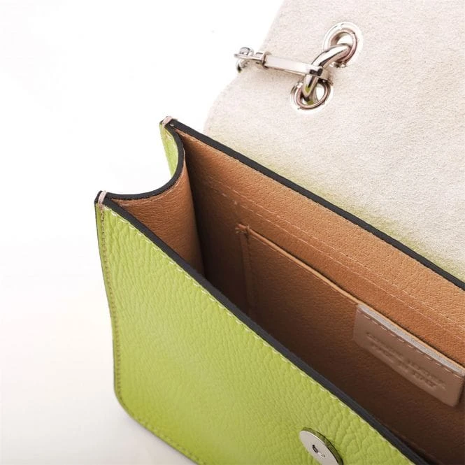 Larch Bag Lime Green Leather 6 Larch Bag Lime Green Leather - Image 4