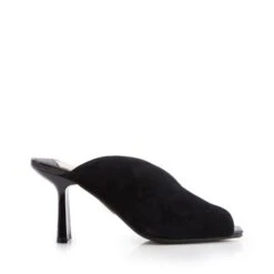 Laryssa Black Suede