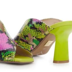Laryssa Lime Green Snake Print Leather -Cheap Shoes Store laryssa lime green snake print leather p12657 87698 medium