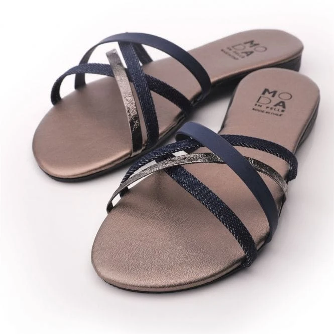 Leara Blue Leather 6 Leara Blue Leather - Image 4