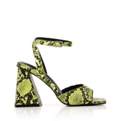 Maizie Yellow Snake Print