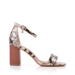 Meesha Off White Snake Print