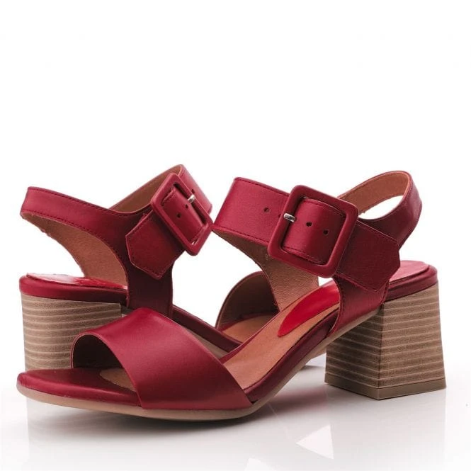 Mellani Red Leather 6 Mellani Red Leather - Image 4