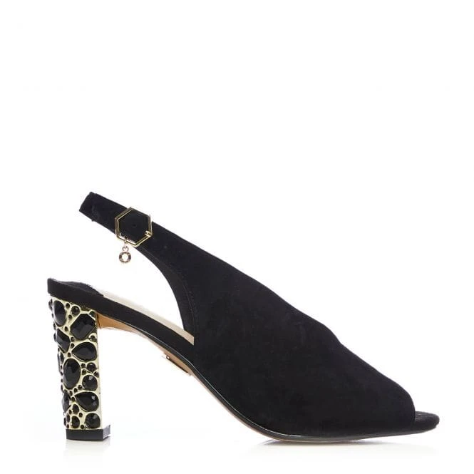 Meloni Jet Black Suede 9 Meloni Jet Black Suede - Image 7