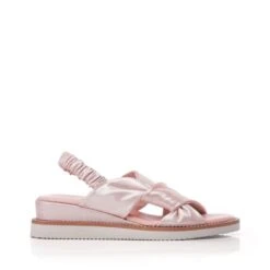 Nadya Cameo Metallic Leather