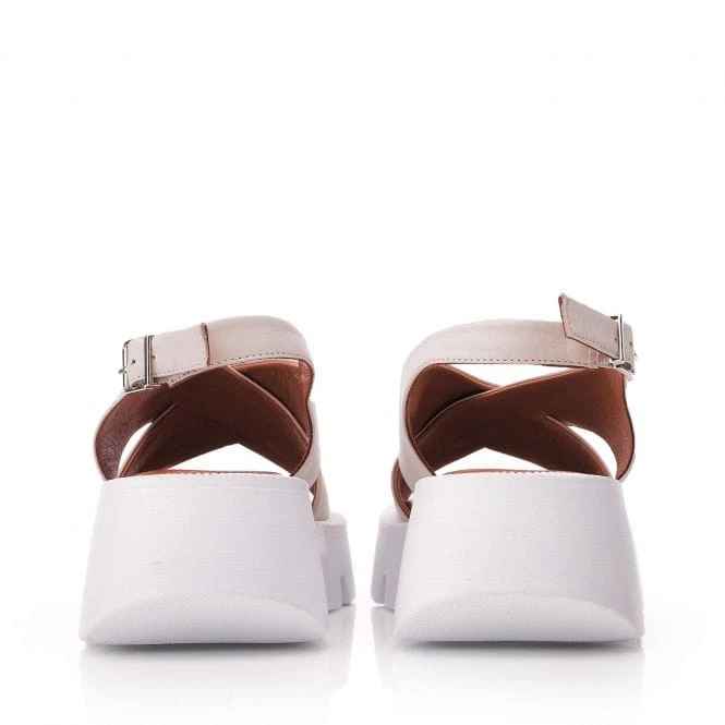 Nakia Off White Leather 5 Nakia Off White Leather - Image 3