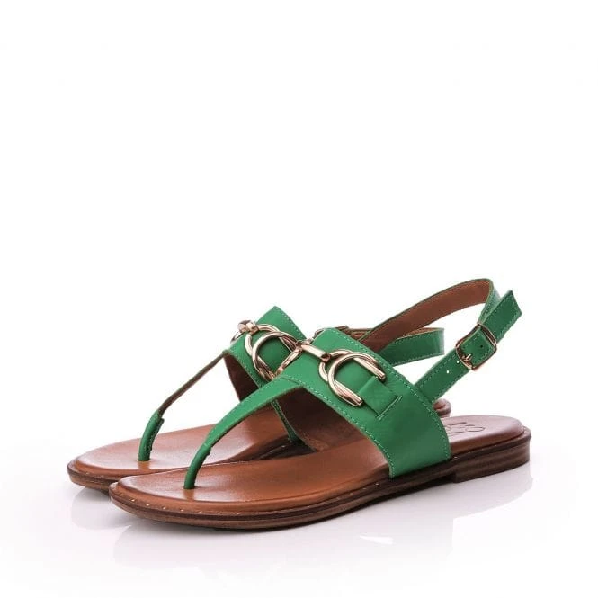 Naysa Green Leather 4 Naysa Green Leather - Image 2