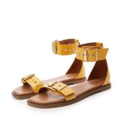 Nellya Yellow Leather -Cheap Shoes Store nellya yellow leather p12838 84795 medium