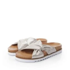 Nylaa Taupe Metallic Leather -Cheap Shoes Store nylaa taupe metallic leather p12961 85964 medium