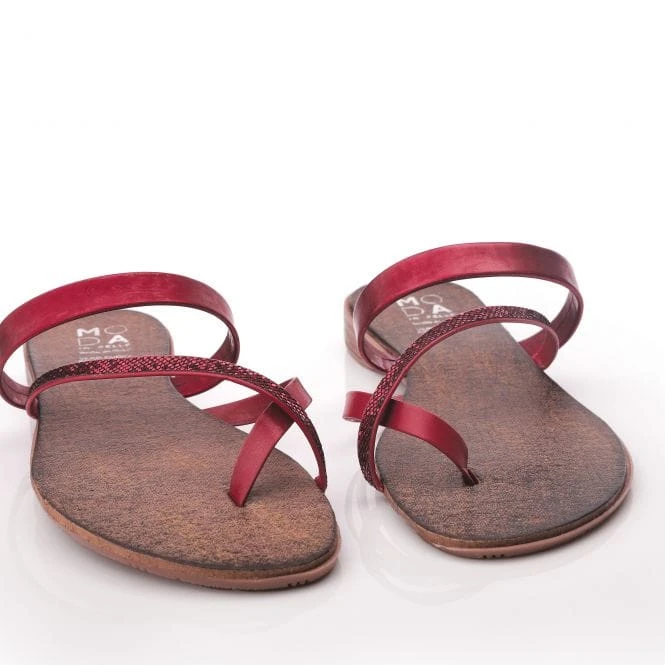 Olia Red Leather 6 Olia Red Leather - Image 4