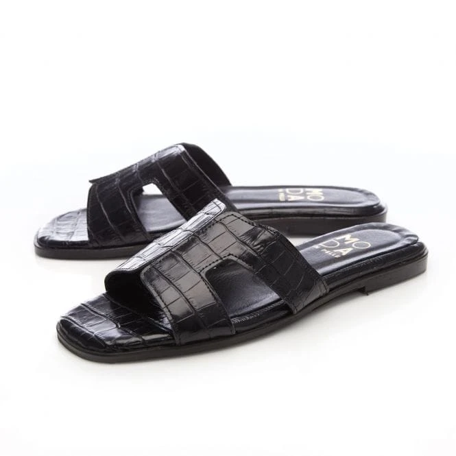 Orphia Black Croc 5 Orphia Black Croc - Image 3